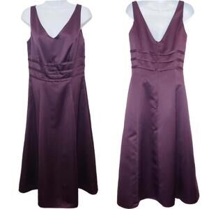 ALEXIA II Women's Sz 12 Fit Flare Bow Detail Formal Evening Gown Prom (1679)